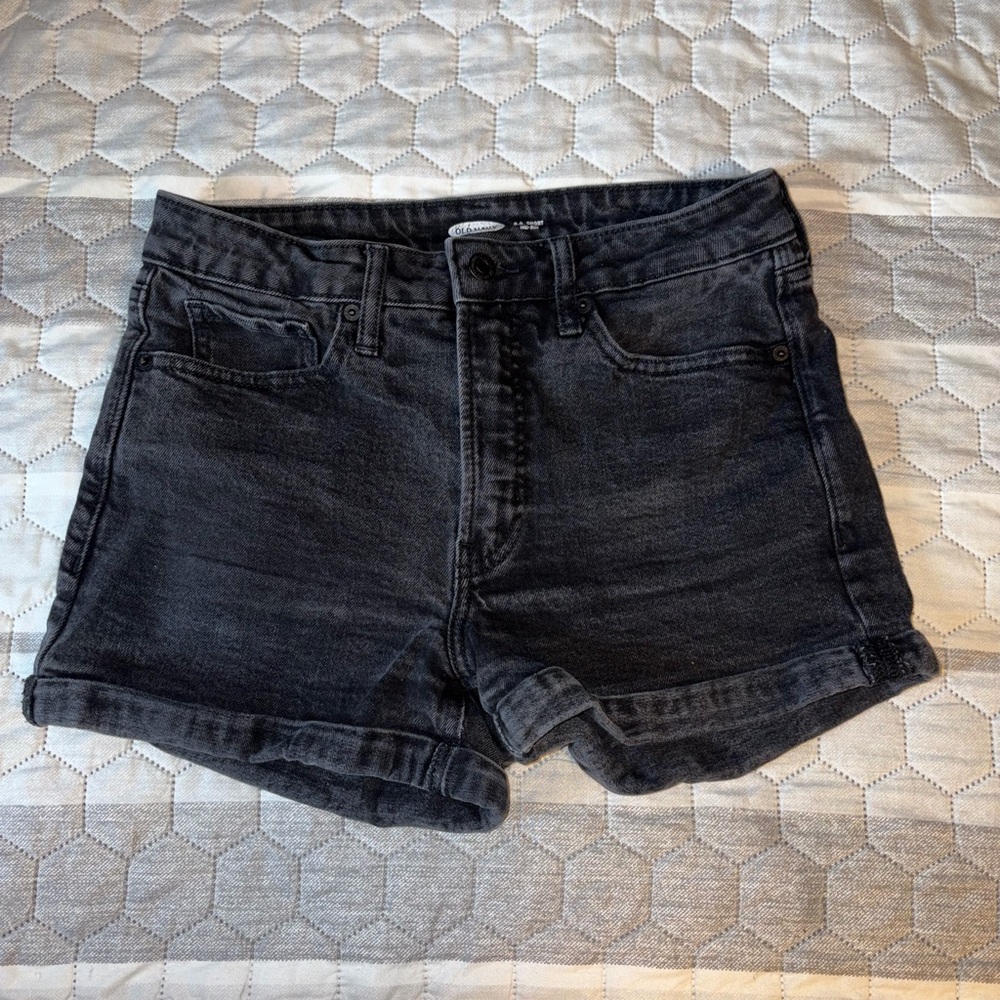 Old Navy Dark Gray Jean Shorts